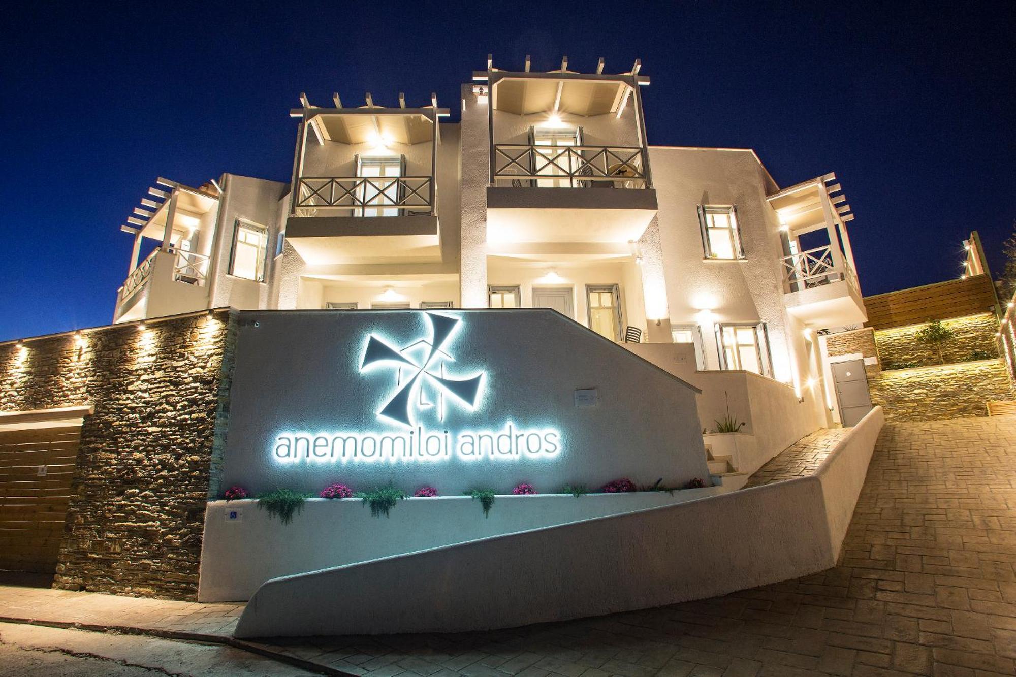 فندق Anemomiloi Andros المظهر الخارجي الصورة